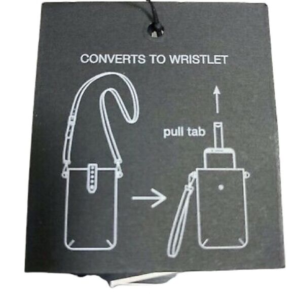 NWT I.N.C. International Concepts Ashlii Phone Wristlet Crossbody Crimson Color - Picture 5 of 7